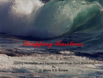 Title slide from Snapping Baselines Power Point Presentation